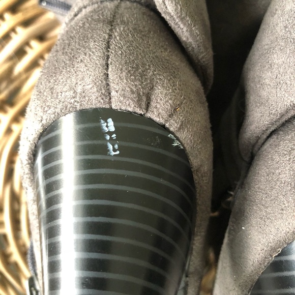 High Heeled Gray Boots by Apt. 8 - Picture 4 of 5